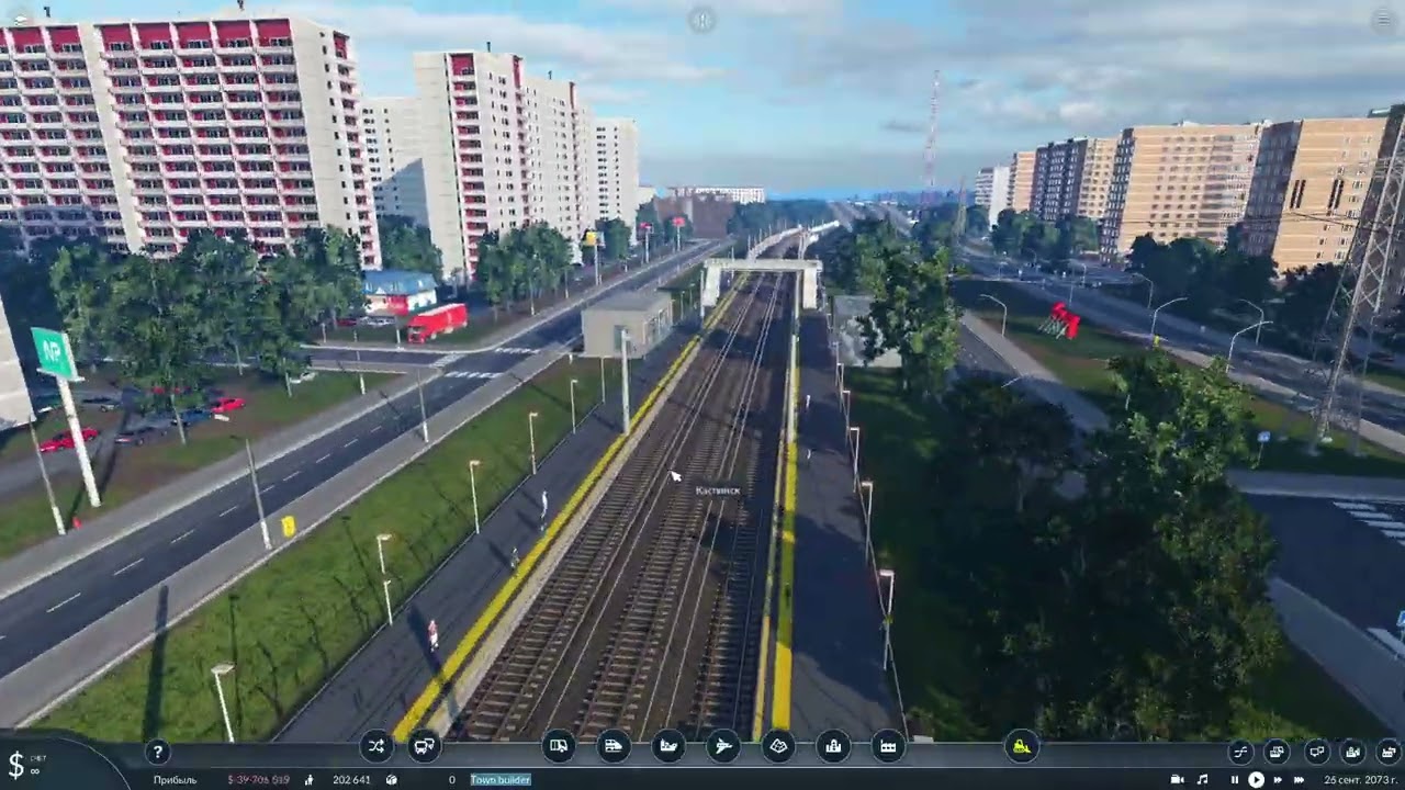 СТРОИМ РУССКИЙ ГОРОД TRANSPORT FEVER 2
