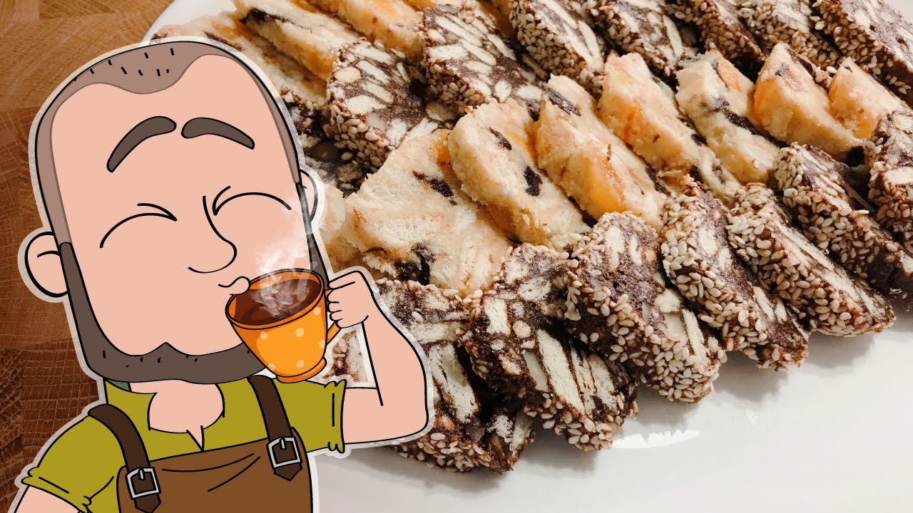 Два рецепта СЛАДКОЙ КОЛБАСКИ / Простой и легкий десерт к чаю (Toony Cook)