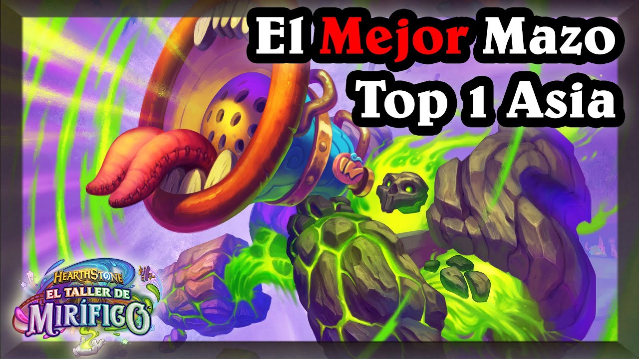 Mazo top 1 Leyenda Asia. El Tirano del Meta [Heathstone]