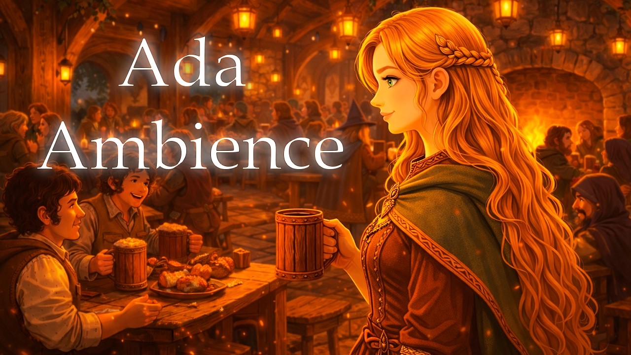 Cheerful Medieval Tavern Music 🍺 | Cozy Fantasy Ambience for Relaxation & Study