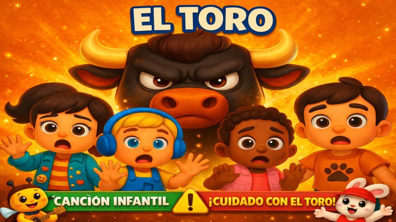El Toro Está Bravo  Canción Infantil Educativa  YouTube Kids