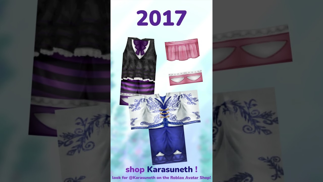 My 7+ YEARS of Roblox Clothing Design! #shorts #Roblox #RobloxClothing