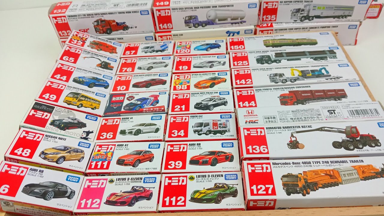 【圧巻の瞬間】トミカミニカー超大量集結‼️🚗✨ 見るだけで心が躍る夢のコレクション