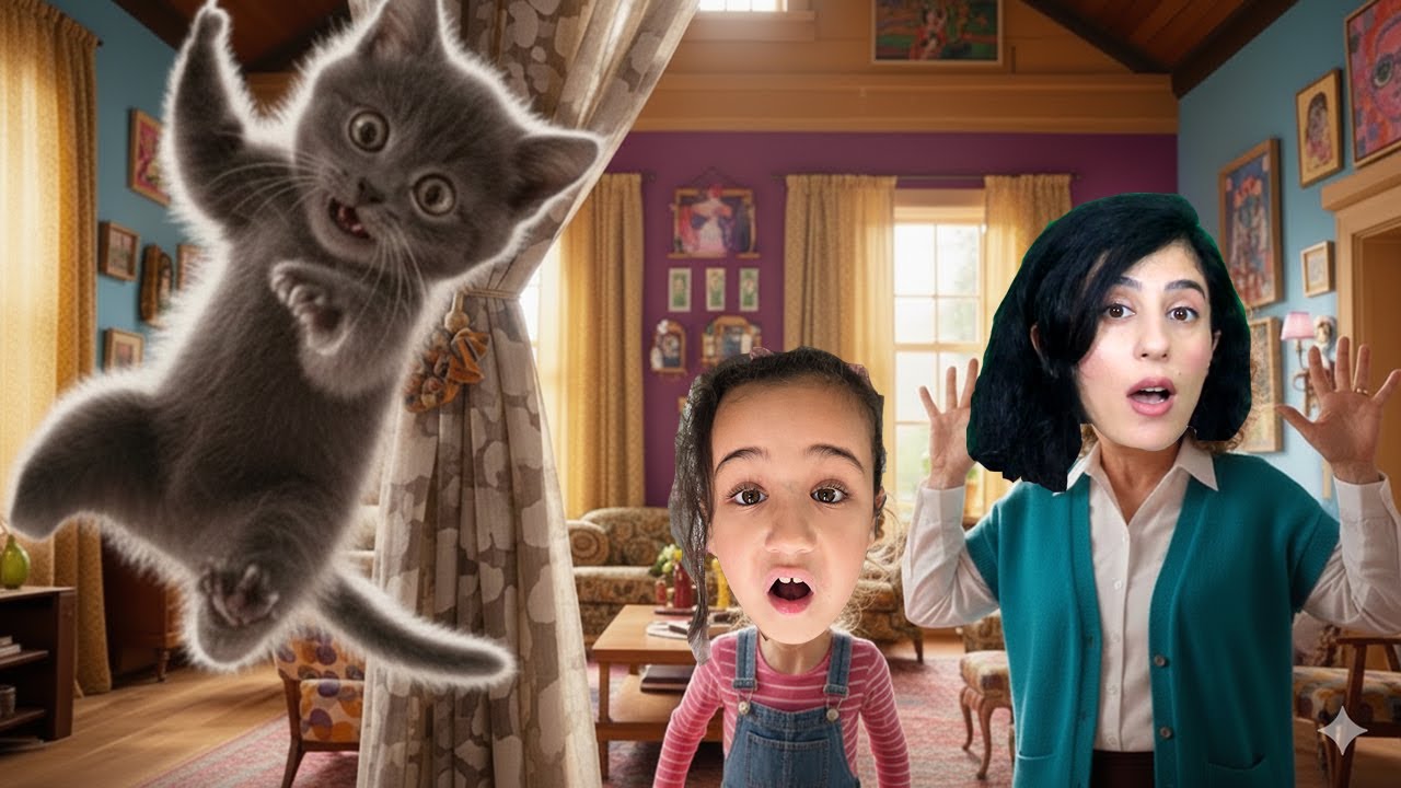 KEDİ EVDEN KAÇTI KEDİYİ BULAMIYORUZ! NİL VE ESRA