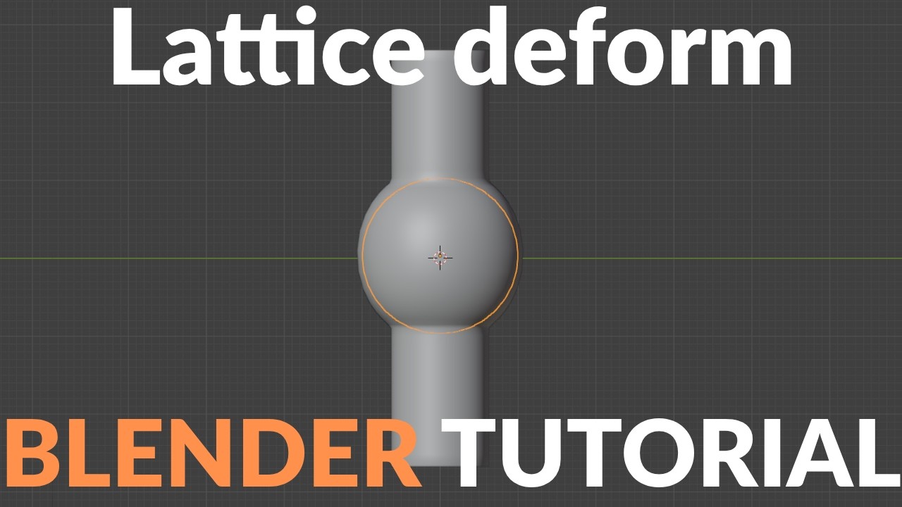 Как использовать Lattice Deform в Blender (простое руководство)