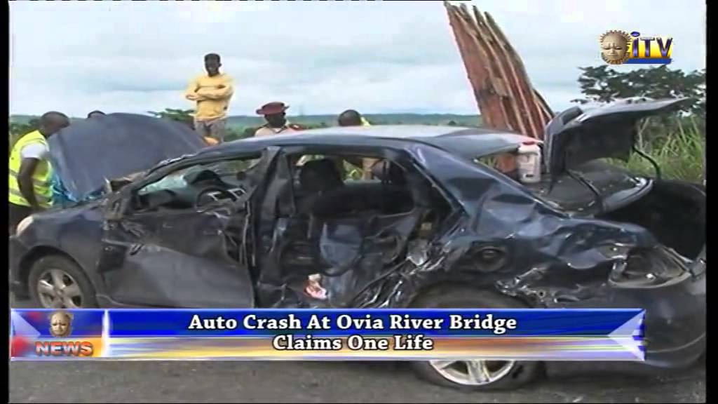 Auto Crash At Ovia River Bridge Claim One Life