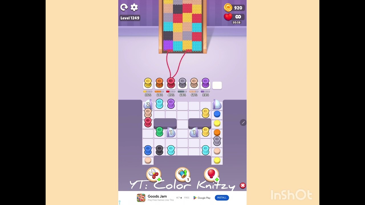 Color Knitzy level 1249