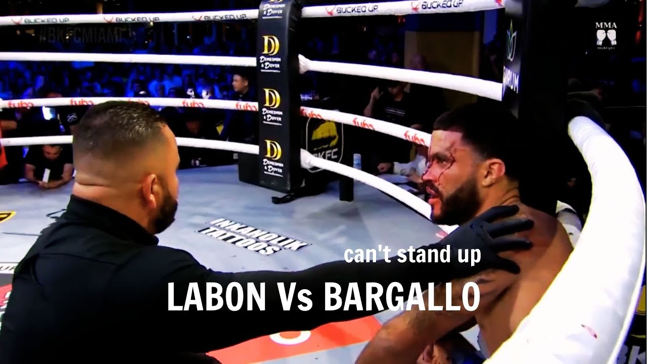 [ High light ] DAMEKO LABON vs  BARGALLO | He Couldn't Stand Up