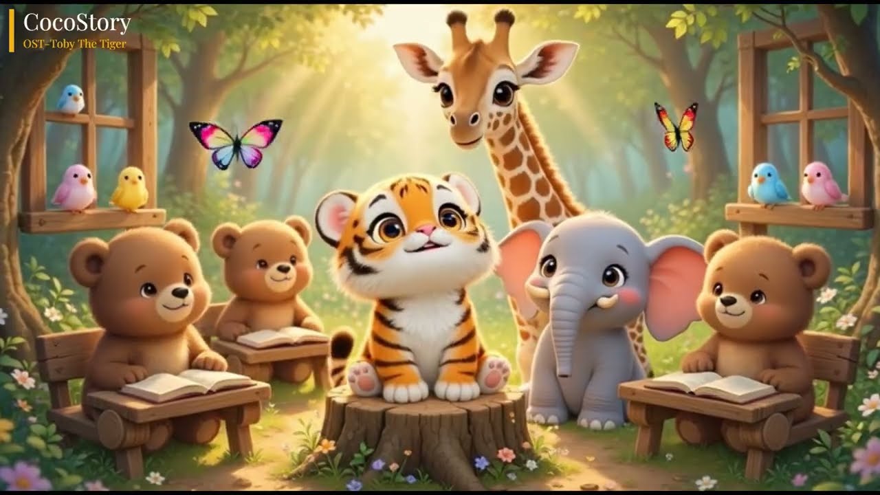 🎵Motivational Cartoon OST | Toby the Tiger Never Gave Up