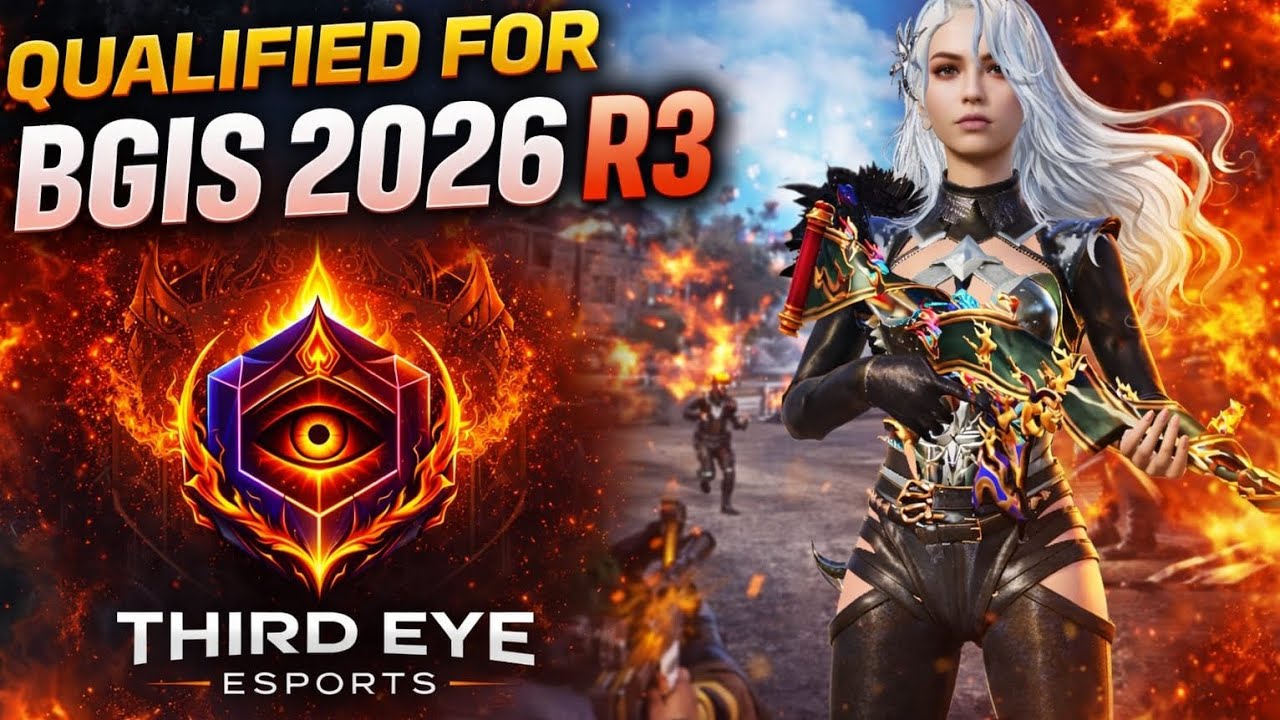 Ready to BGIS 2026 Round 3 || THIRD EYE ESPORTS || TExAARUU7 || @JONATHANGAMINGYT @admino_gaming19 