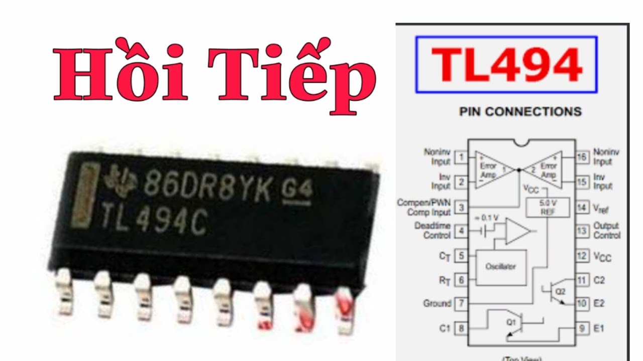 Mạch Dao Động IC TL494 Có Hồi Tiếp ||  Đức Đức - Điện Tử
