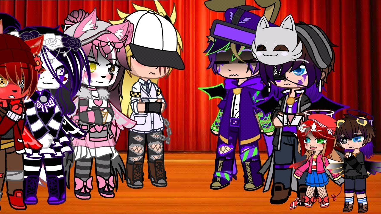 Afton family vs Jr's au singing battle (my au)