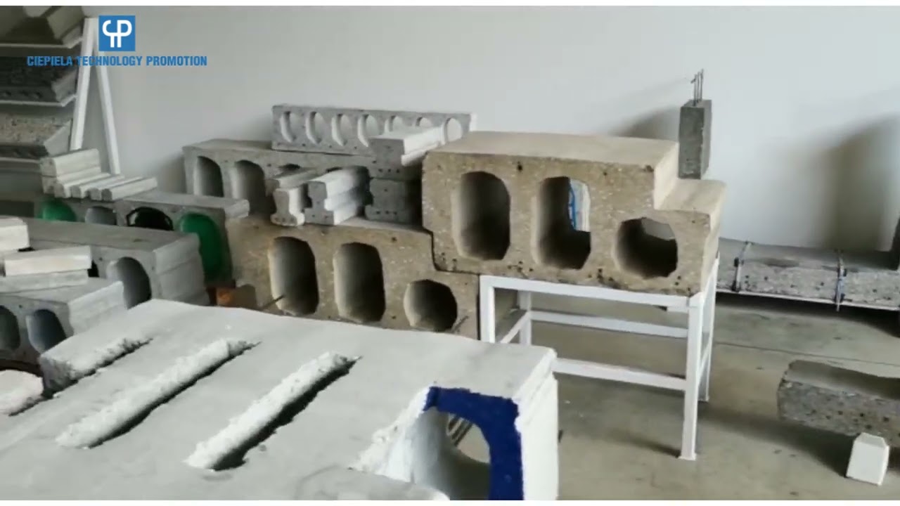Wystawa przykładowych prefabrykatów Nordimpianti.