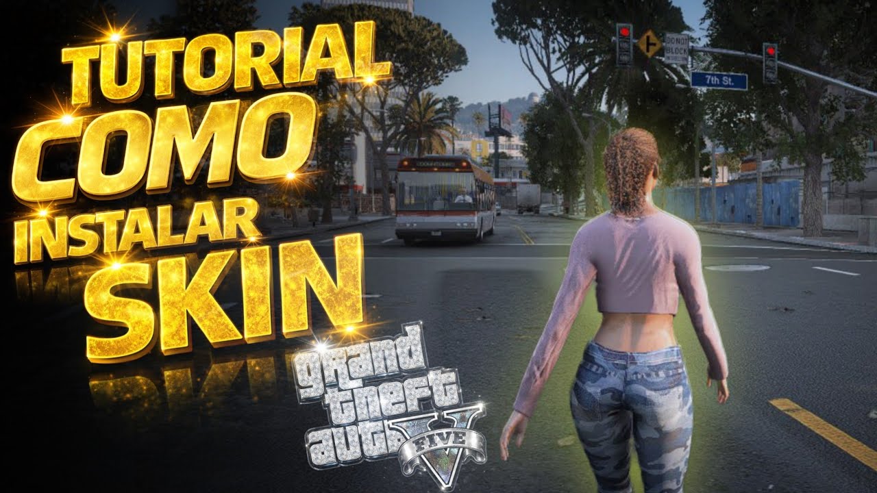 COMO INSTALAR QUALQUER SKIN NO GTA 5 | Tutorial Completo Sem erros | Método Atualizado Para 2026