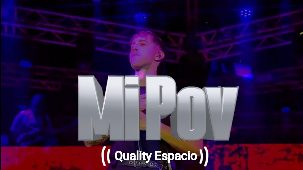 Robleis - Mi Pov (En Vivo Cordoba Quality Espacio) [Pov Rob Pop Tour]
