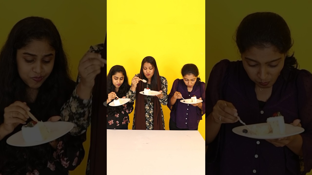 Milk Cake Eating Challenge 😂 