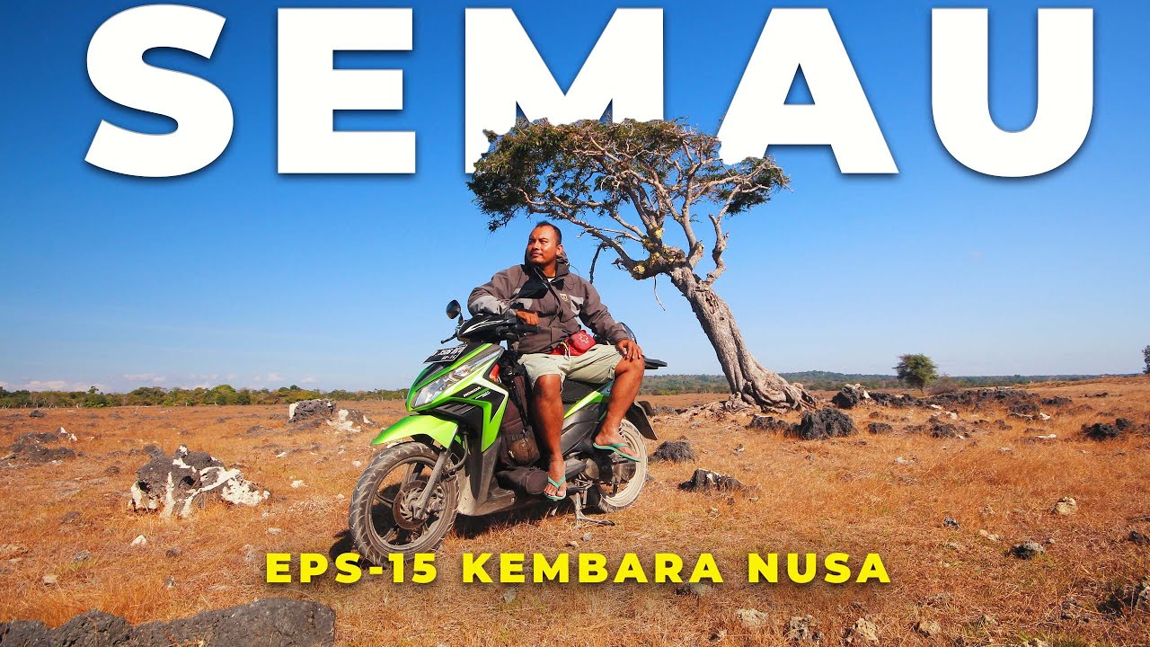 MIRIP DI AFRIKA‼️Banyak Pantai Indah Dan Sepi Di Pulau Semau - Kembara Nusa Eps -15