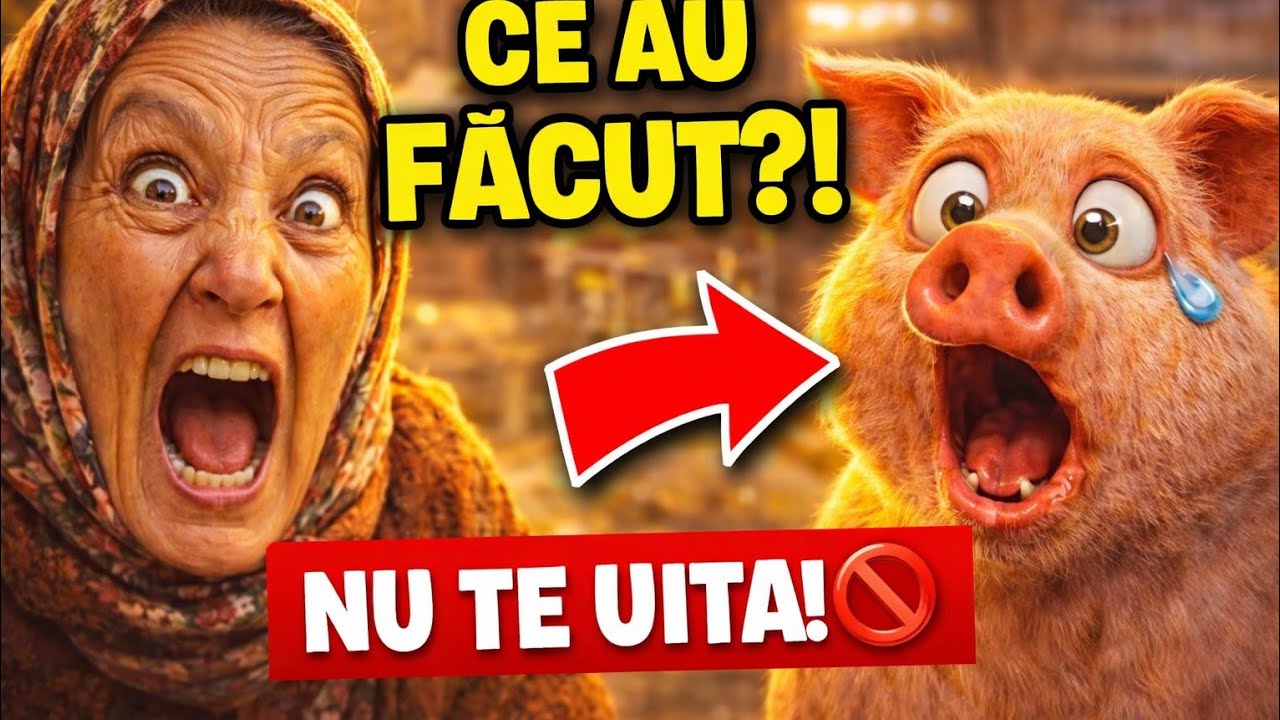CE FAC BABA ȘI PORCUL LA ȚARĂ? 😂 (NU TE AȘTEPȚI!)