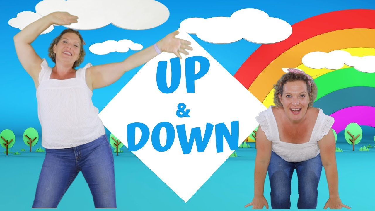 Preschool Music & Movement | Up and Down | Hip-Hop Action Song for Kids