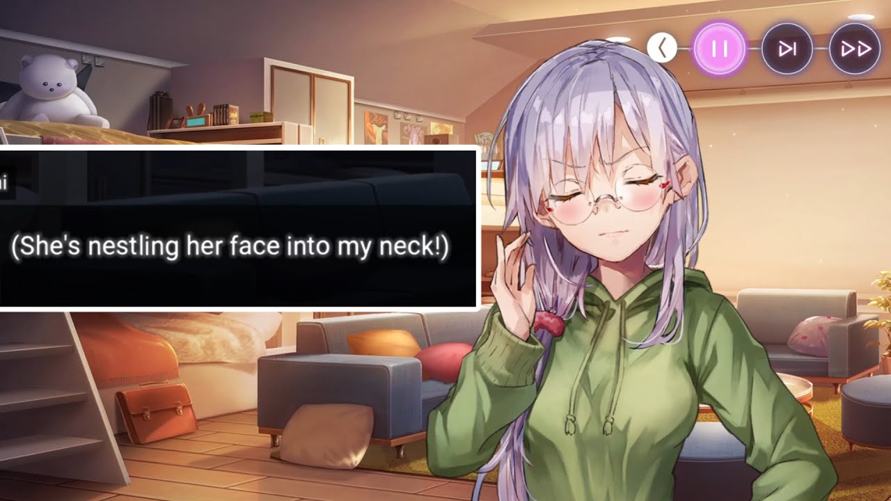 Ruka shares her bed with Yuki - HeavenBurnsRed EN