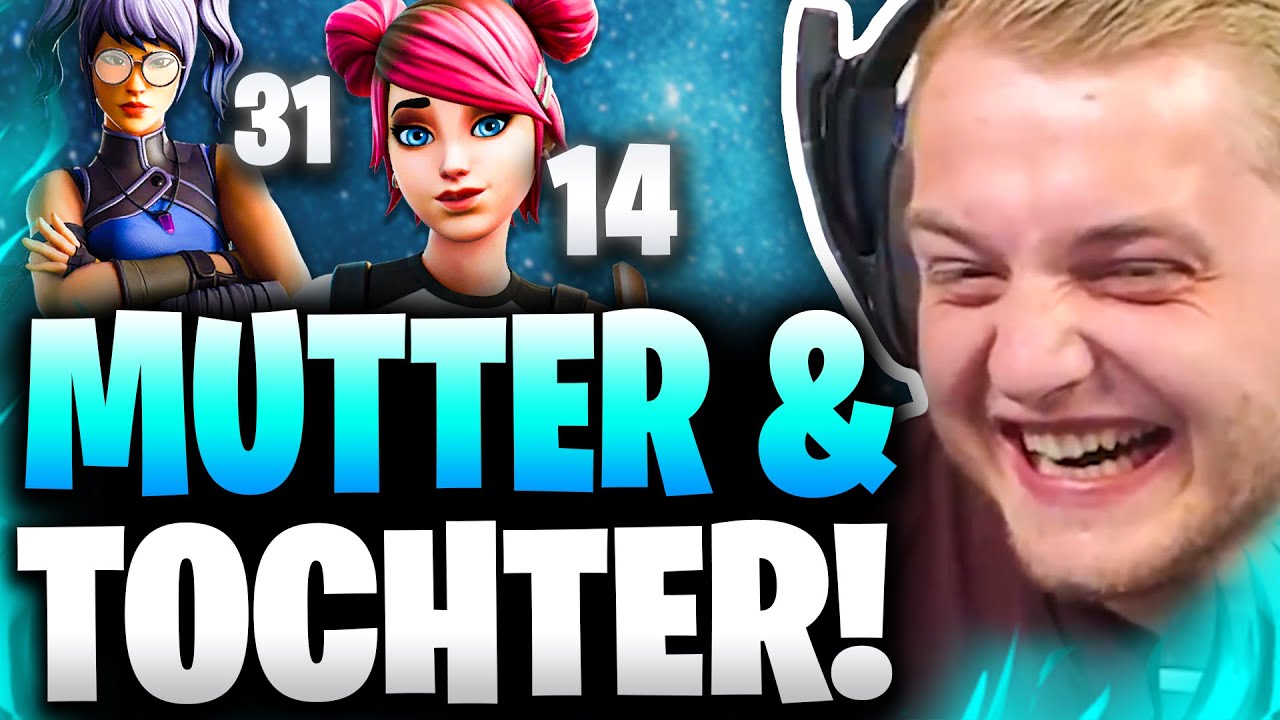😨👩‍👧Mutter ZOCKT mit TOCHTER in RANDOM SQUADS! - Best of Trymacs | Fortnite Randoms Teil 3