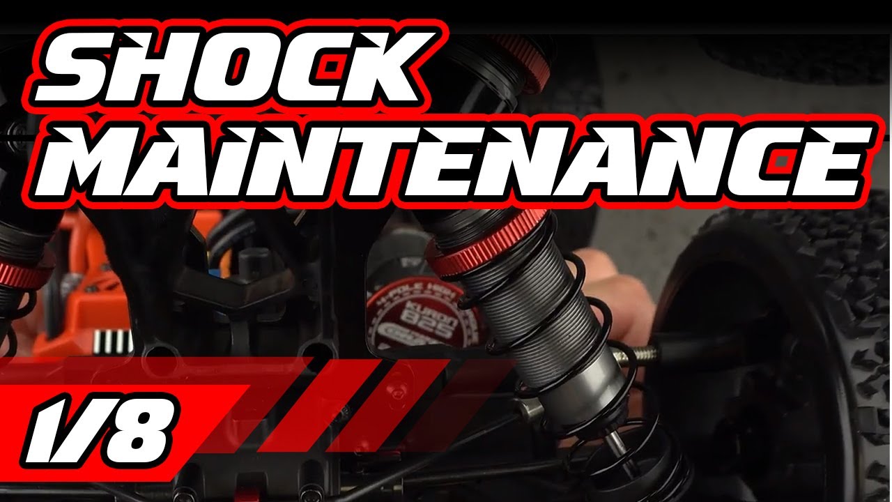 Doctor Corally - How to clean and oil the shock in 1:8 scale car