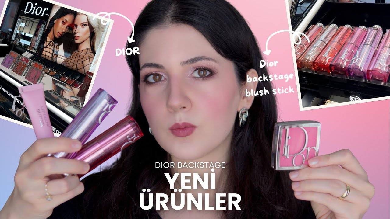 YENİ ÜRÜNLERLE MAKYAJ | Dior Backstage Stick Allık İncelemesi + Kalıcılık Testi