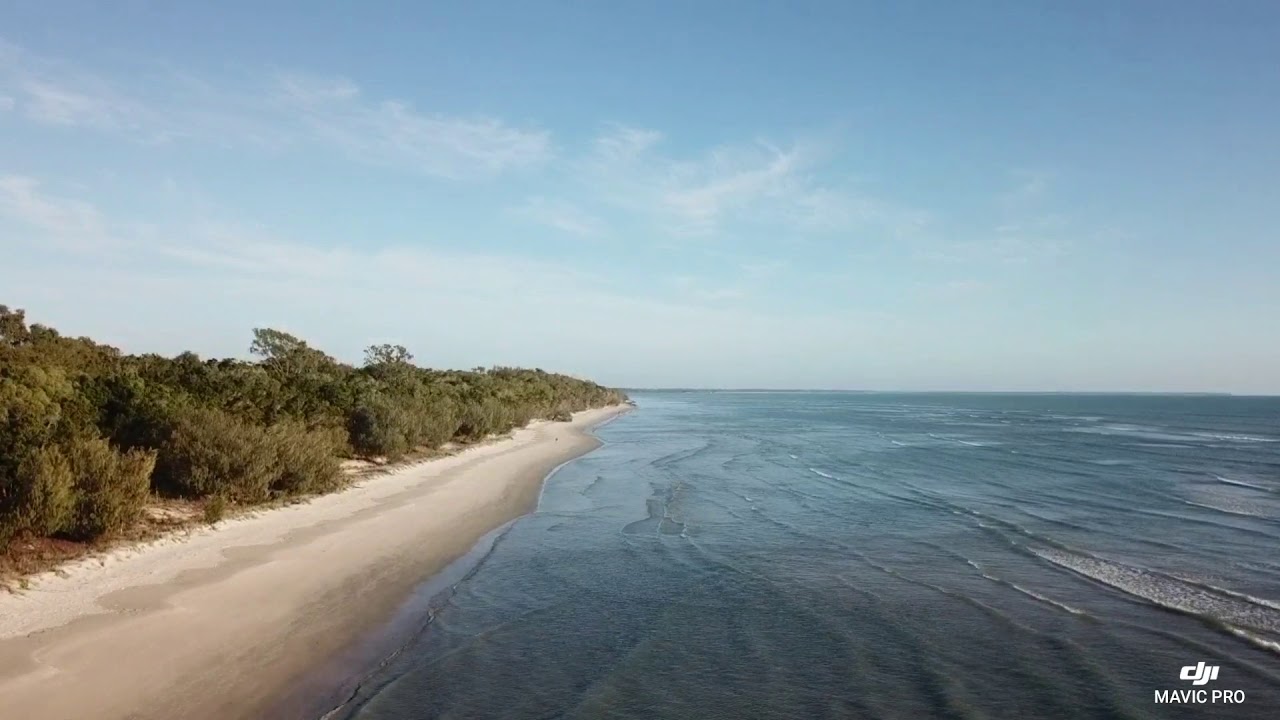 Toogoom Beach in the winter..