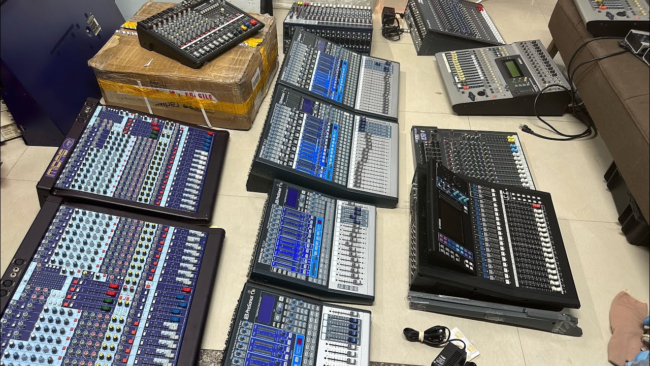 Mixer digital về nhiều - yamaha - midas - dynacor -presounus /// lh 0931426527