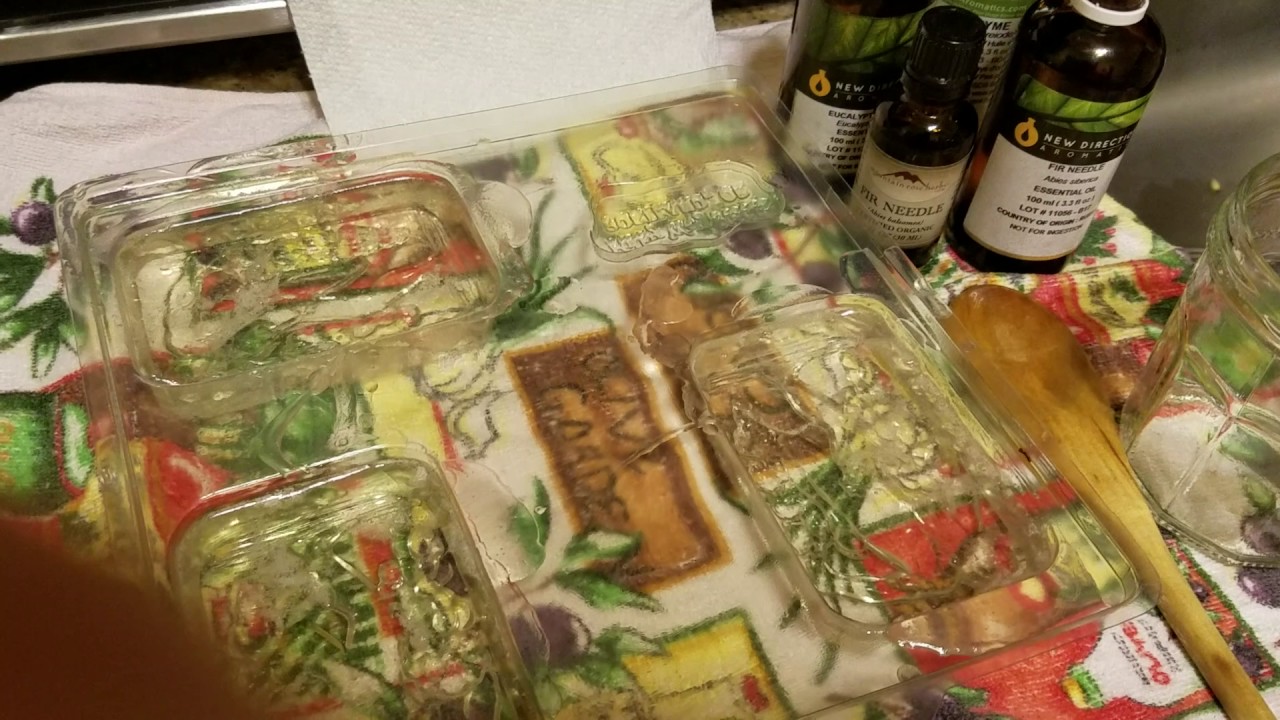 Magick and medicinal melt and pour soap for cleansing, preparation for magick as well as congestion.