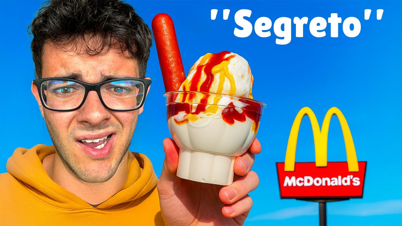 ORDINO tutti i PRODOTTI SEGRETI del MCDONALD!
