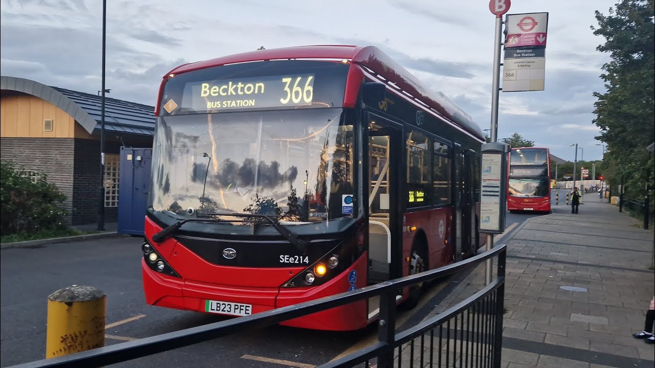 *Fast* Go-Ahead London SEe214 LB23PFE Bus Route 366