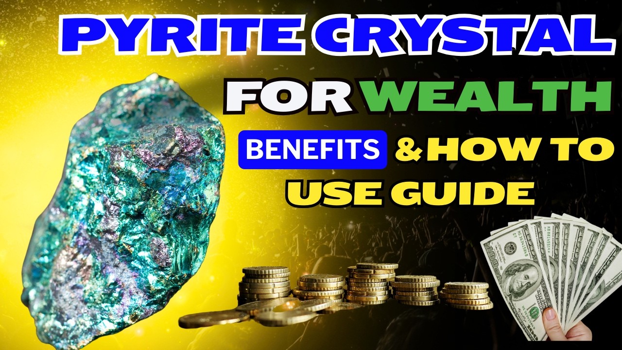 Pyrite Crystal Wealth Energy: Pyrite Stone Benefits | 9 Ways To Invite Huge Money Instantly