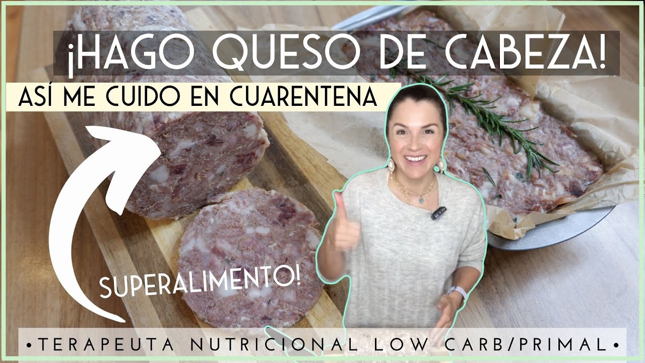 DIETA CARNIVORA. RECETA CON CARNE DE CERDO: QUESO DE CABEZA. EL SÚPERALIMENTO PARA TU SALUD!