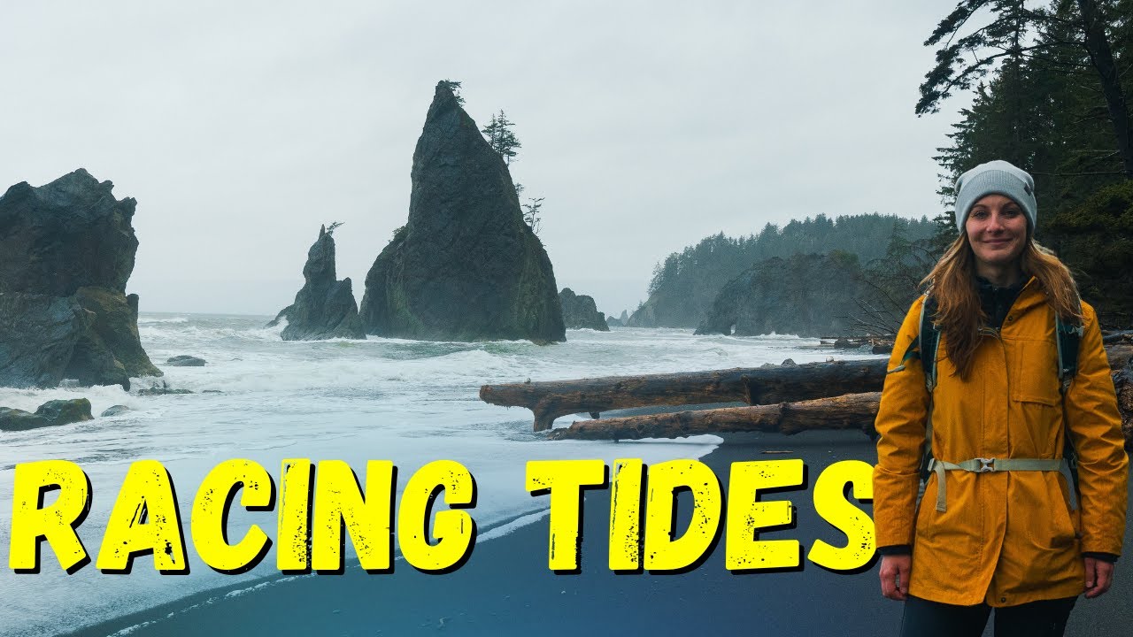 Rialto Beach to Hole in the WALL🚪 Amazing Places to Visit Near Forks WA