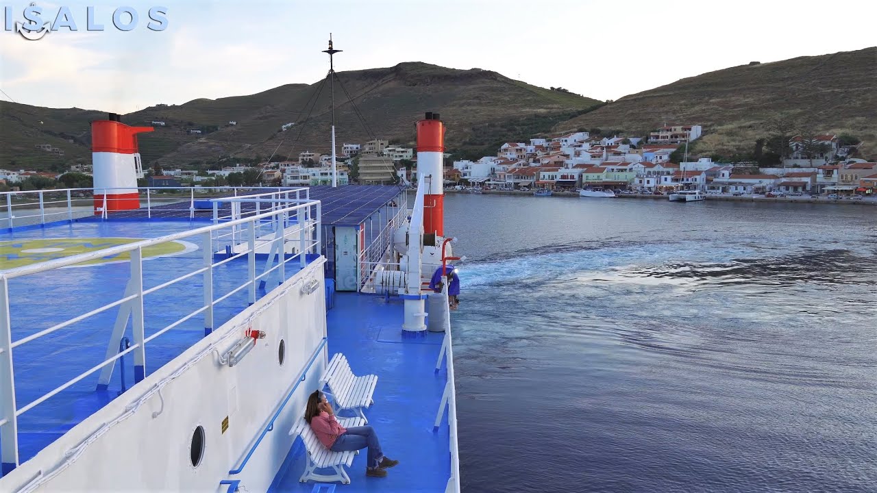 Macedon – Απογευματινή αναχώρηση από την Κέα (Τζιά)! (Departure from the port of Kea)