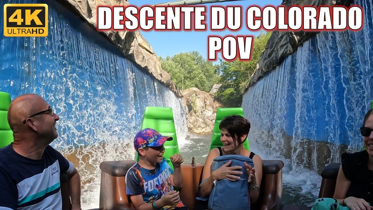 Descente du Colorado POV (4K 60FPS), Le Pal Soquet River Rapids | Non-Copyright