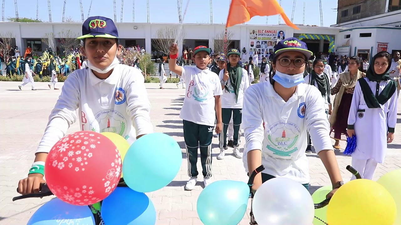 BLC sports gala 2k21(Entry of F.SC Girls)