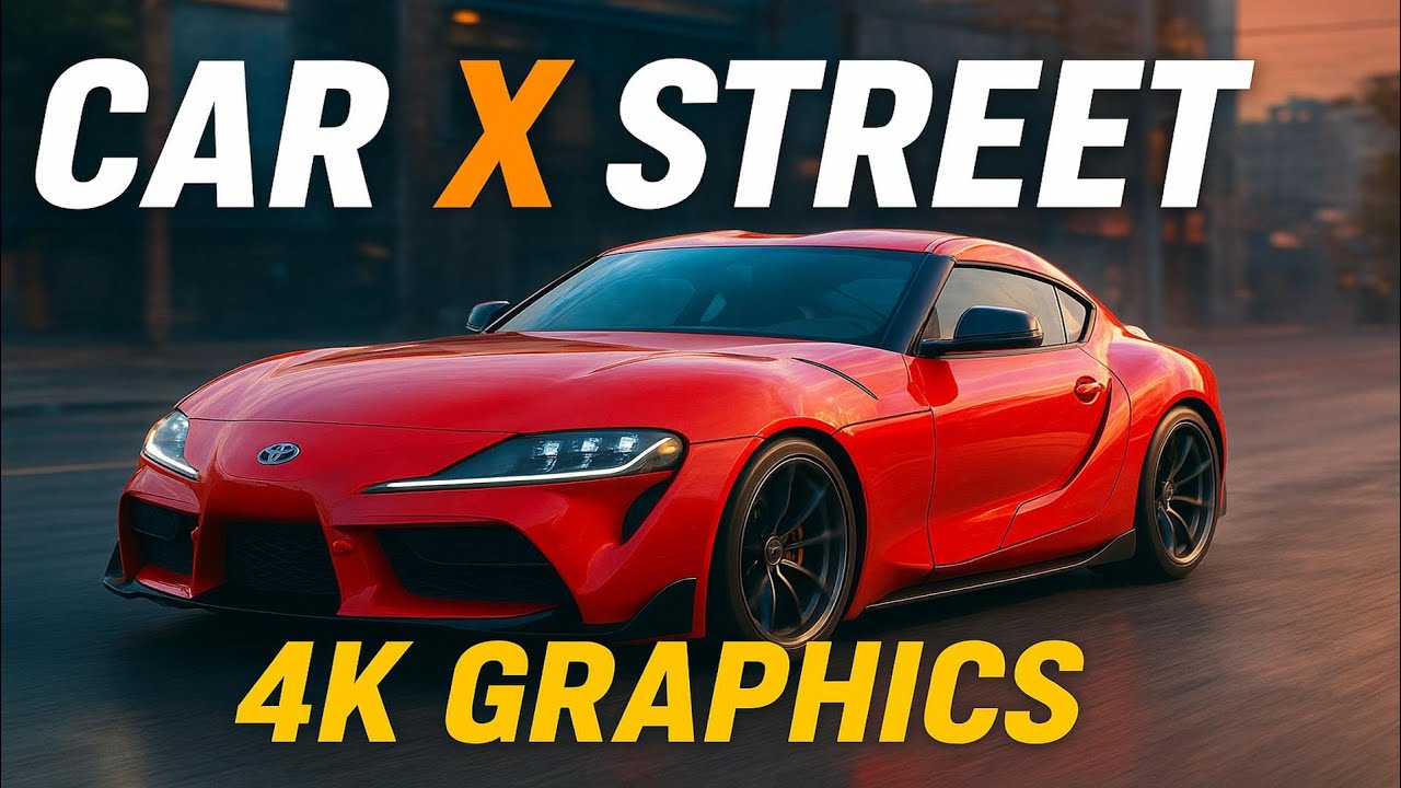 CAR X STREET WITH 4K GRAPHICS I ryzy gamerz l