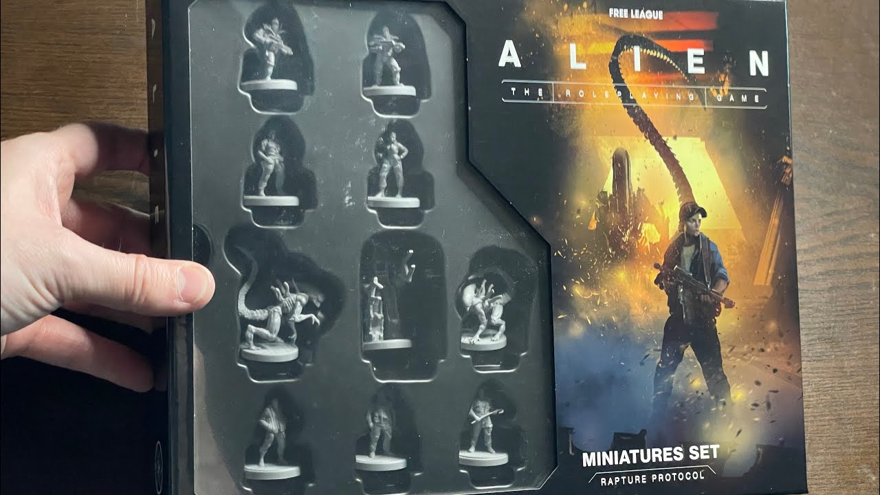 Набор миниатюр ALIEN RPG: Протокол Восторга