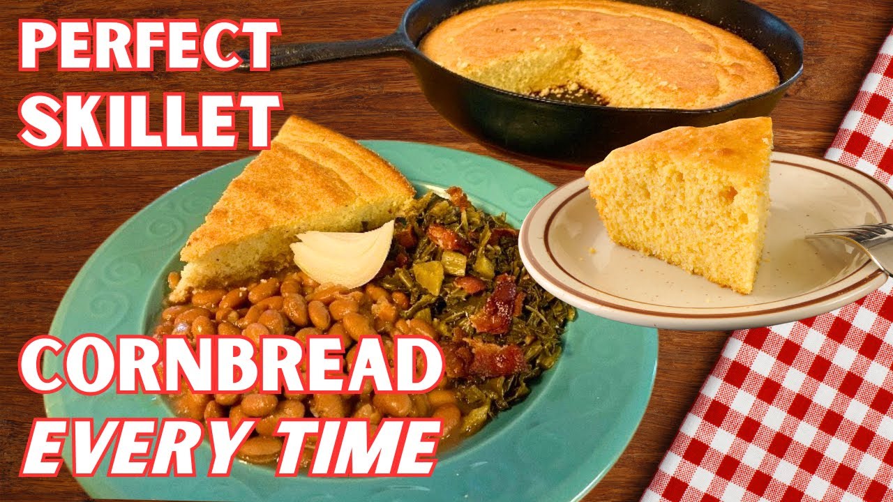 The Secret to Super Moist Southern Skillet Cornbread