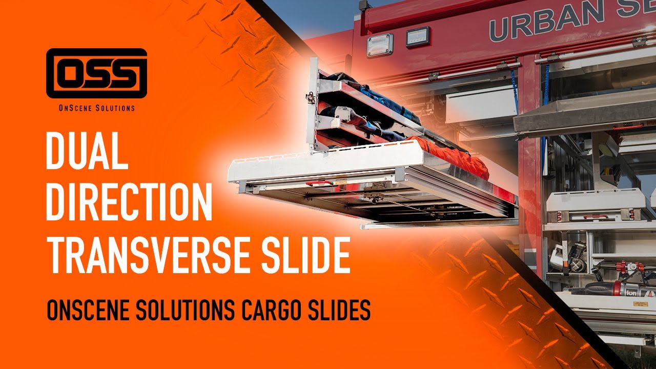 83 Series Dual-Direction Transverse Slide | OnScene Solutions Aluminum Heavy-Duty Cargo Slides