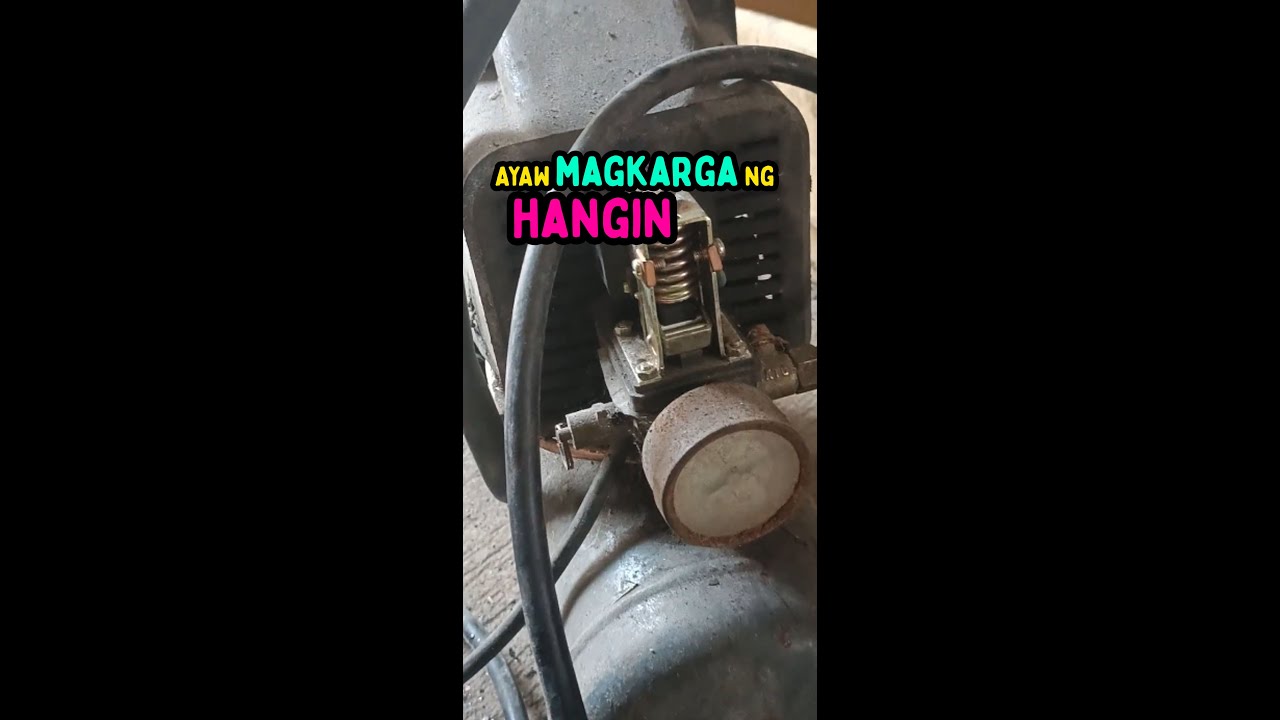 Air Compressor Na Ayaw Magkarga ng Hangin at hindi tumataas dial #AirCompressor #dial #askmichaelph
