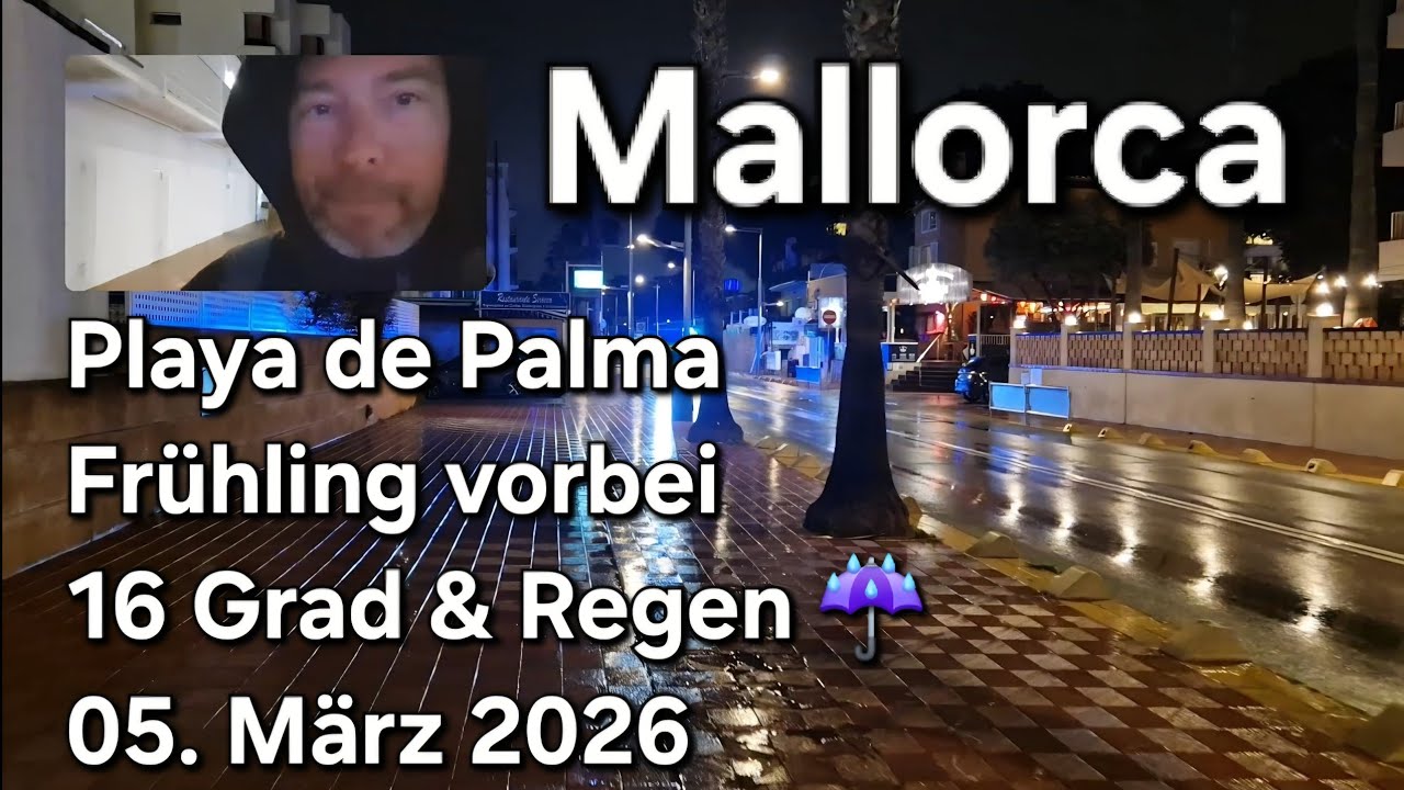 🌴Playa de Palma Kompakt - 🥳Tag & Nacht am Ballermann |♥️Mallorca VLOG 05. März 2026