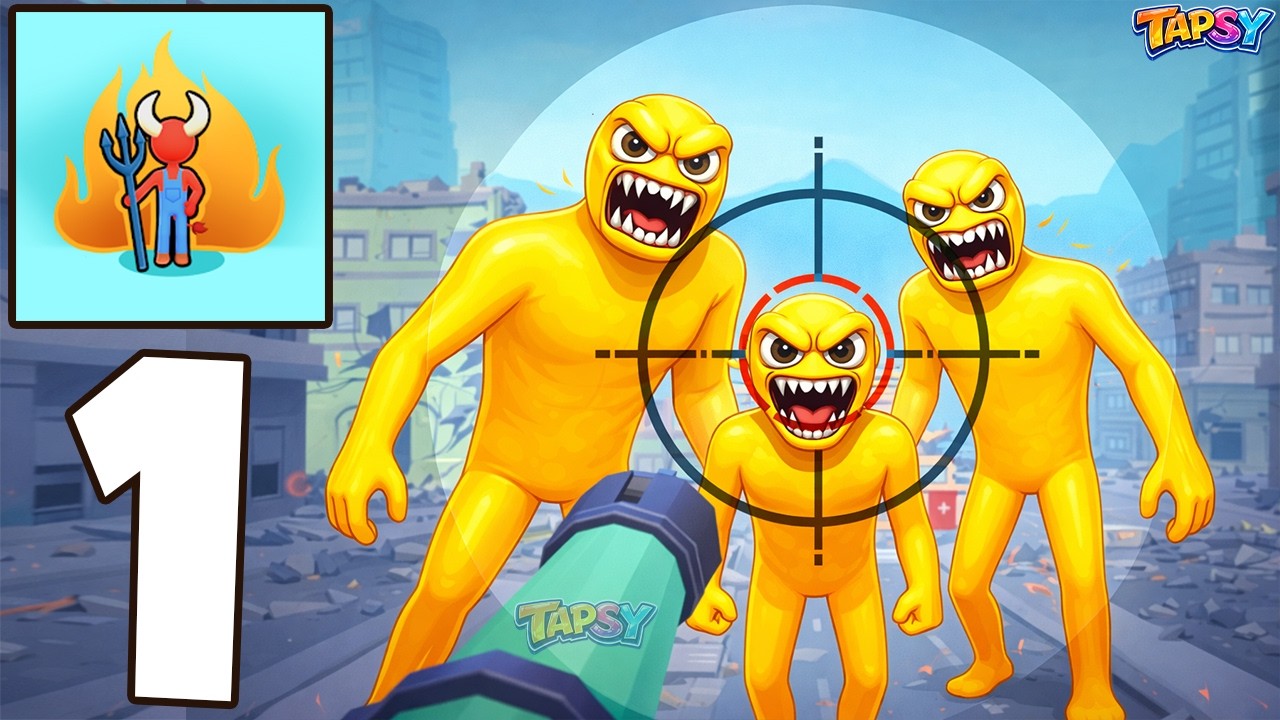 💣CannonThemAll Gameplay Walkthrough Levels 1–17 Epic Cannon Destruction (Android,iOS)