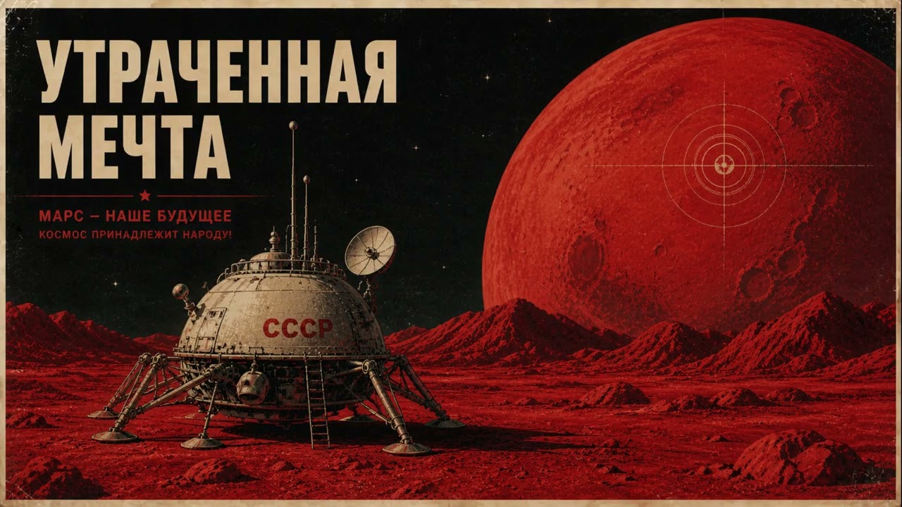 Утраченная мечта (Lost Dream) | Soviet Space and Mars Ambient | Sovietwave | Royalty Free