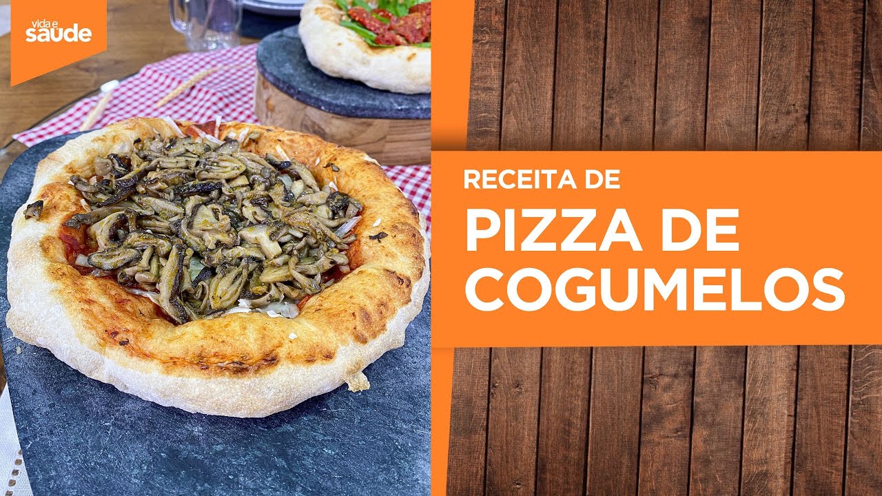 Terça na Cozinha: Dia da Pizza - Pizza de Cogumelos (11/07/23)