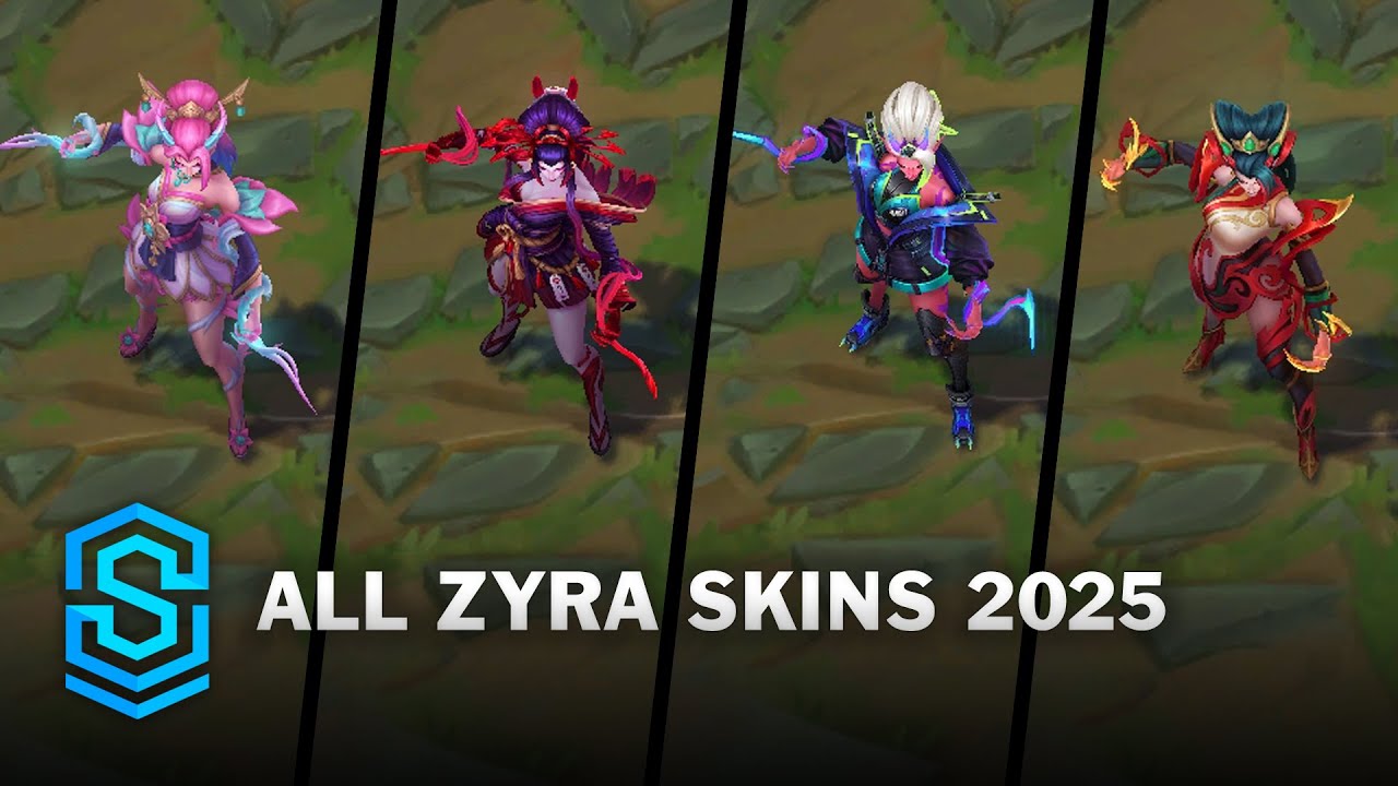 All Zyra Skins 2025