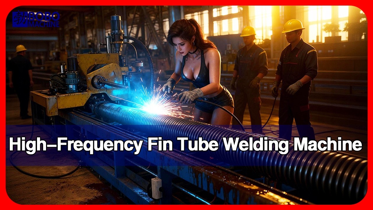 High Frequency Welding Fin Tube Machine