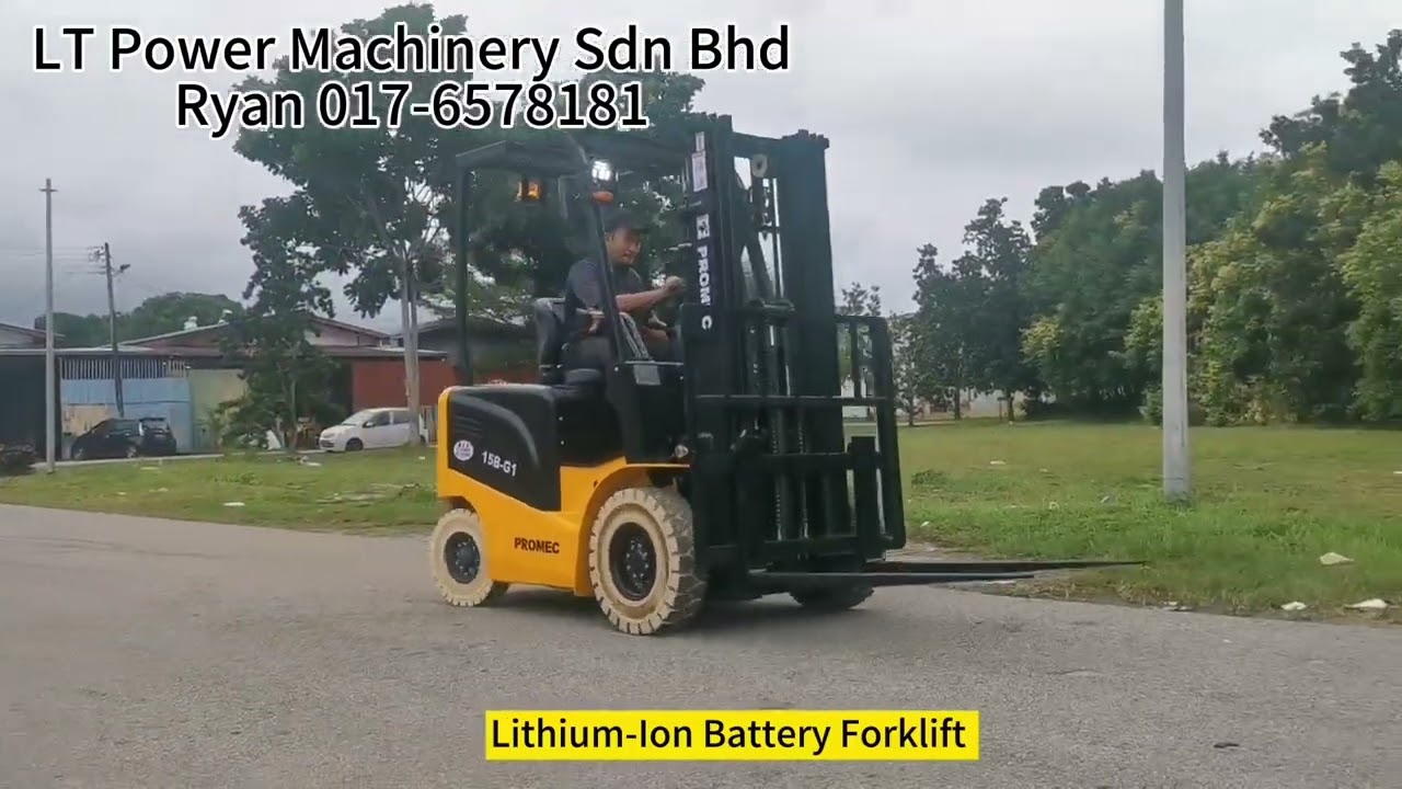 Forklift Melaka, LT Power Machinery Sdn Bhd, Promec 15B-G1 Lithium-ion Battery Forklift